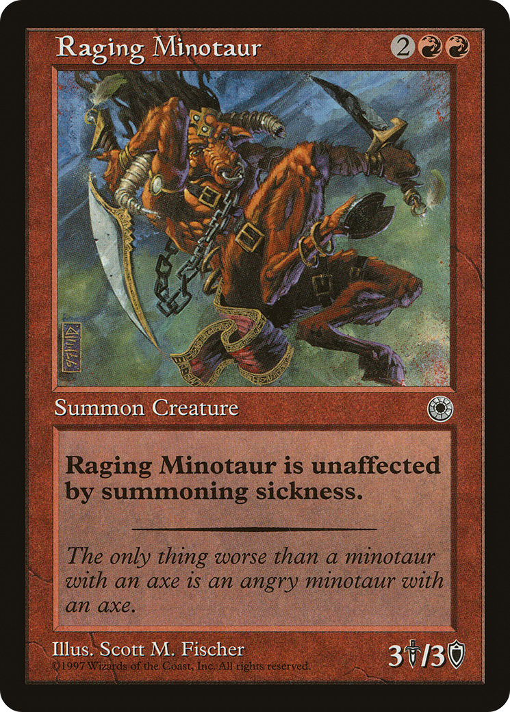 Raging Minotaur [POR - N/A]