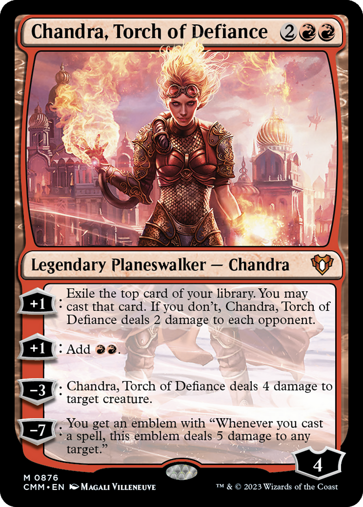 Chandra, Torch of Defiance [CMM - 876]