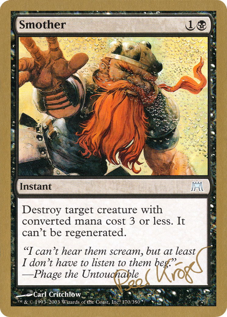 Smother - 2003 Peer Kroger (ONS) [WCD - N/A]