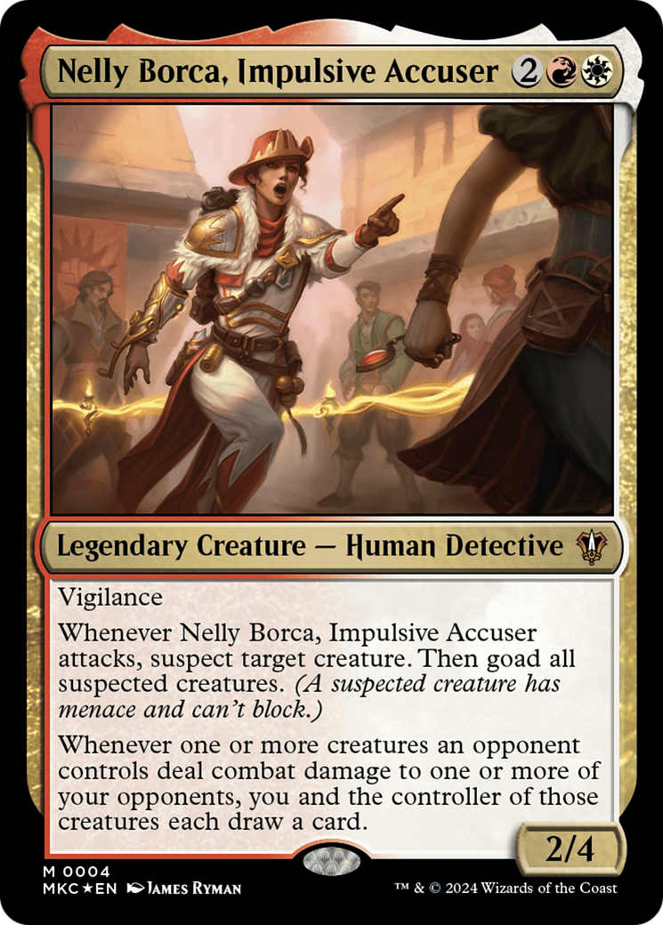 Nelly Borca, Impulsive Accuser [MKC - 4]