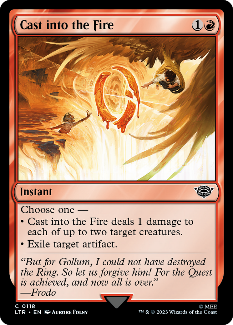 Cast into the Fire [LTR - 118]