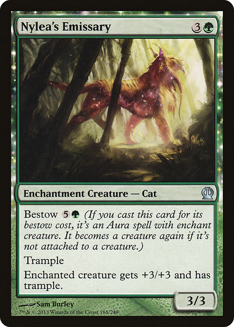 Nylea's Emissary (THS-168) - Theros: (enchantment)