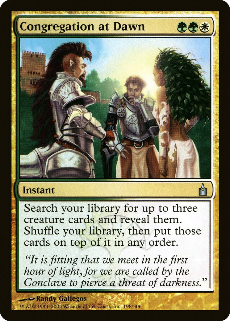 Congregation at Dawn [RAV - 198]