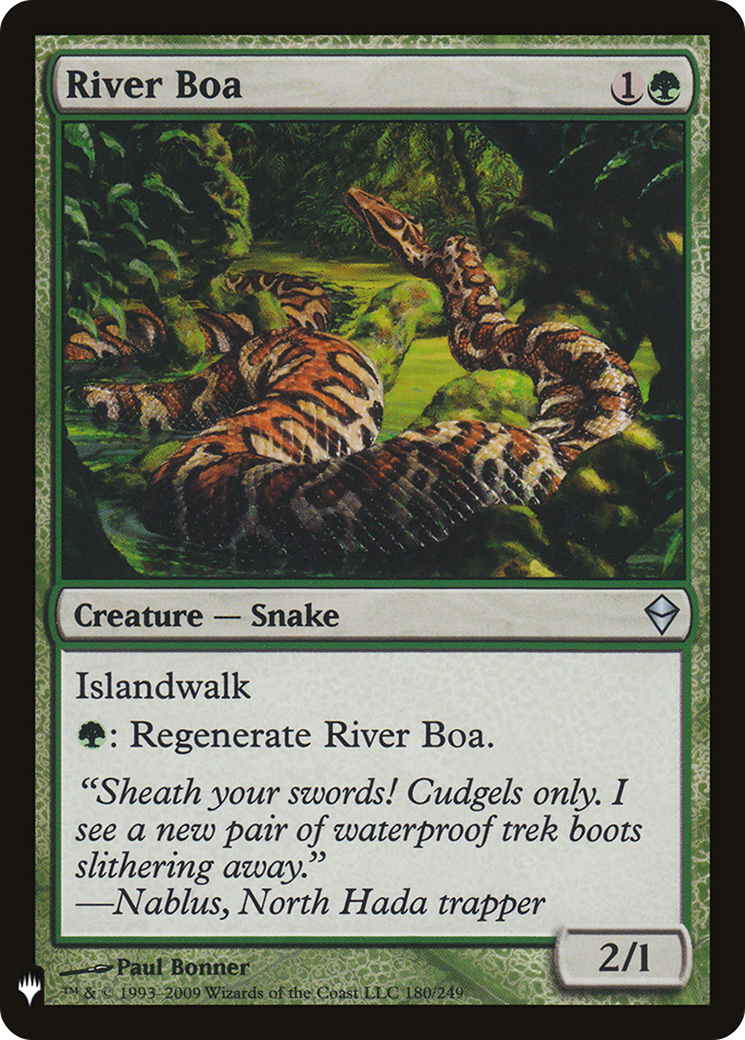 River Boa [LIST - 180]