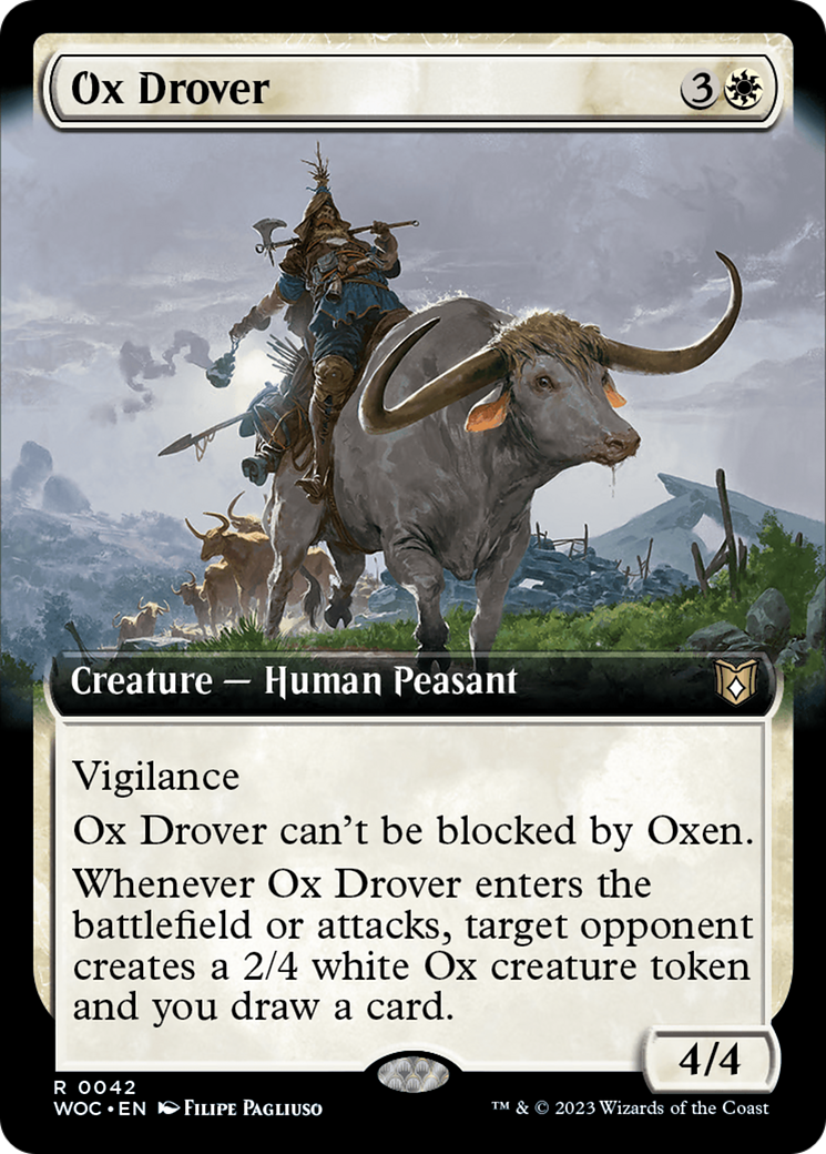 Ox Drover (Extended Art) [WOC - 42]