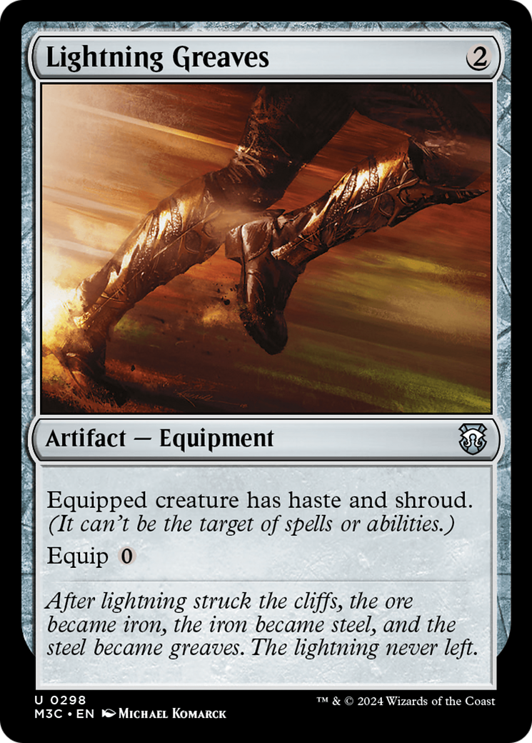 Lightning Greaves [M3C - 298]