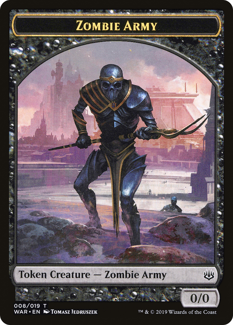 Zombie Army Token (008) [WAR - 8]