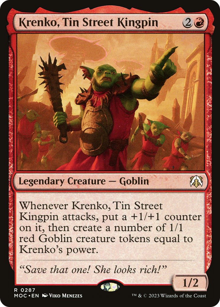 Krenko, Tin Street Kingpin [MOC - 287]