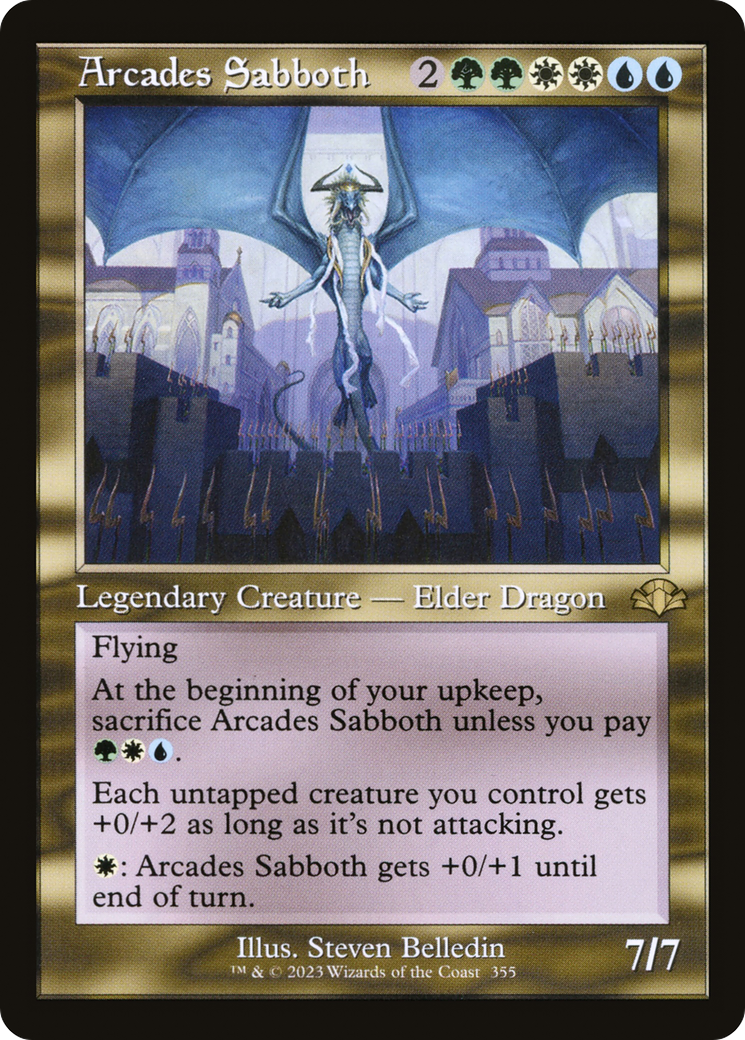 Arcades Sabboth (Retro Frame) [DMR - 355]