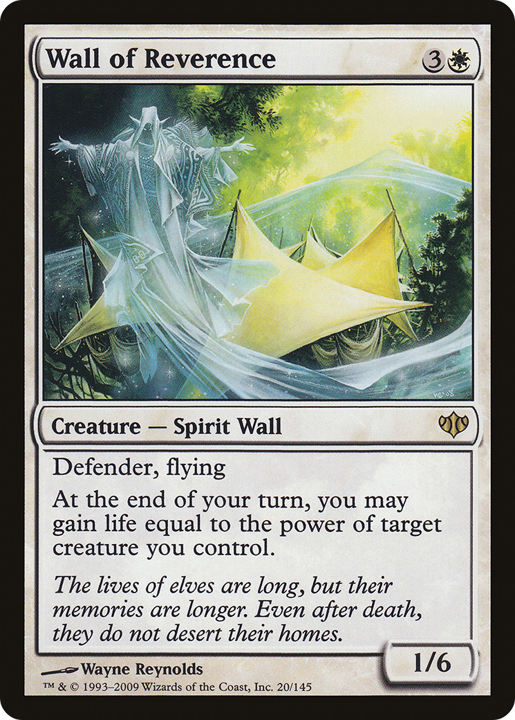 Wall of Reverence [CON - 20]