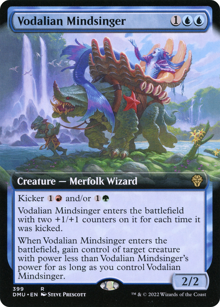 Vodalian Mindsinger (Extended Art) [DMU - 399]
