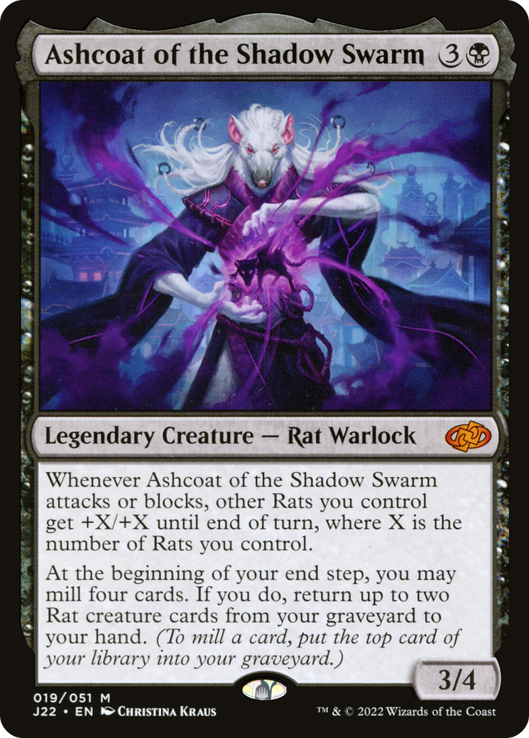 Ashcoat of the Shadow Swarm [J22 - 19]