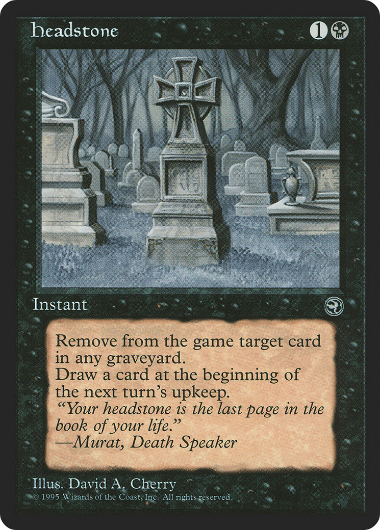 Headstone [HML - N/A]