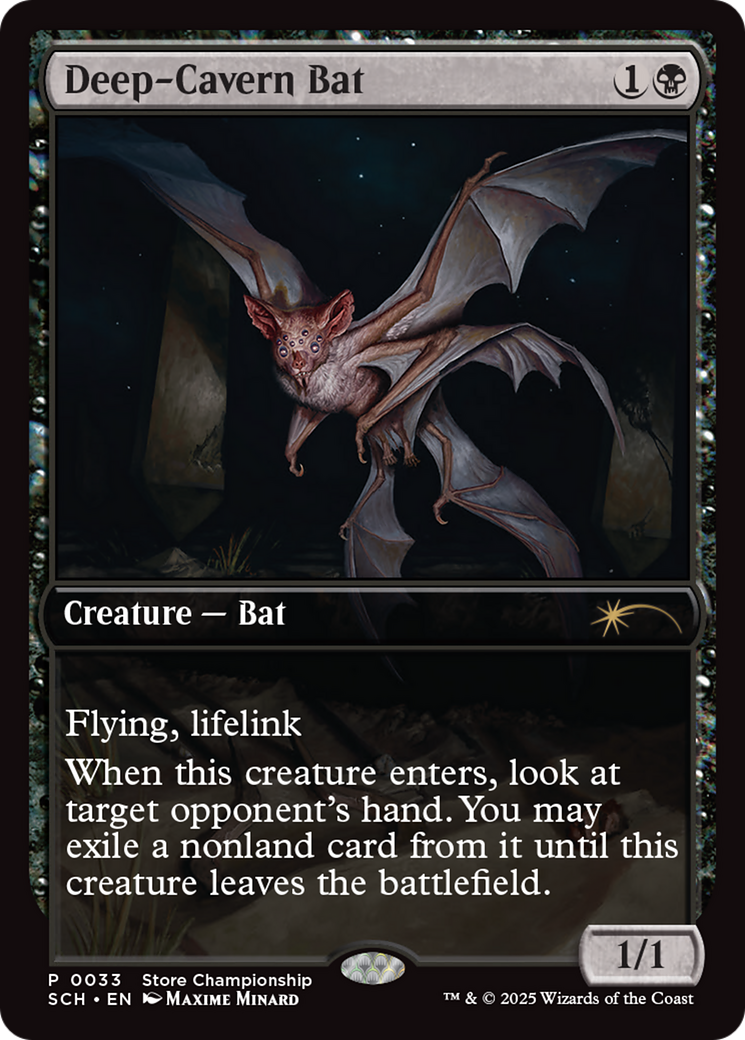 Deep-Cavern Bat [GAME - 33]