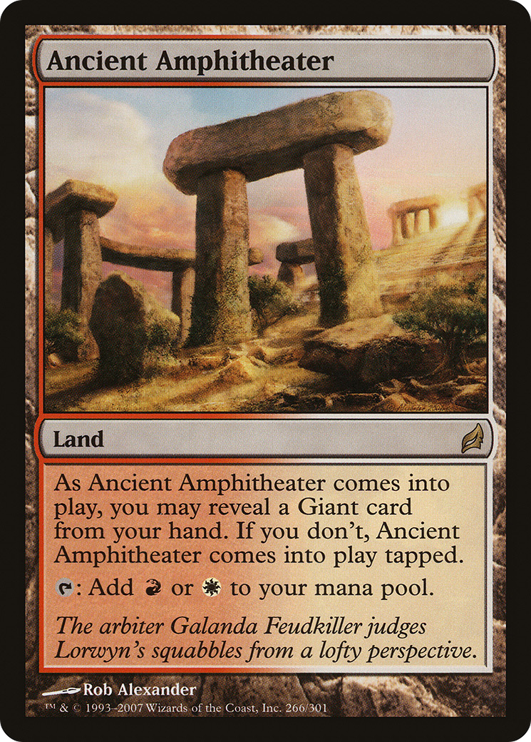 Ancient Amphitheater [LRW - 266]