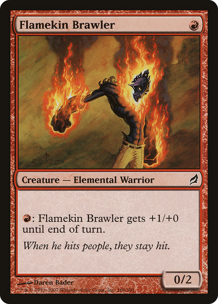 Flamekin Brawler [LRW - 166]