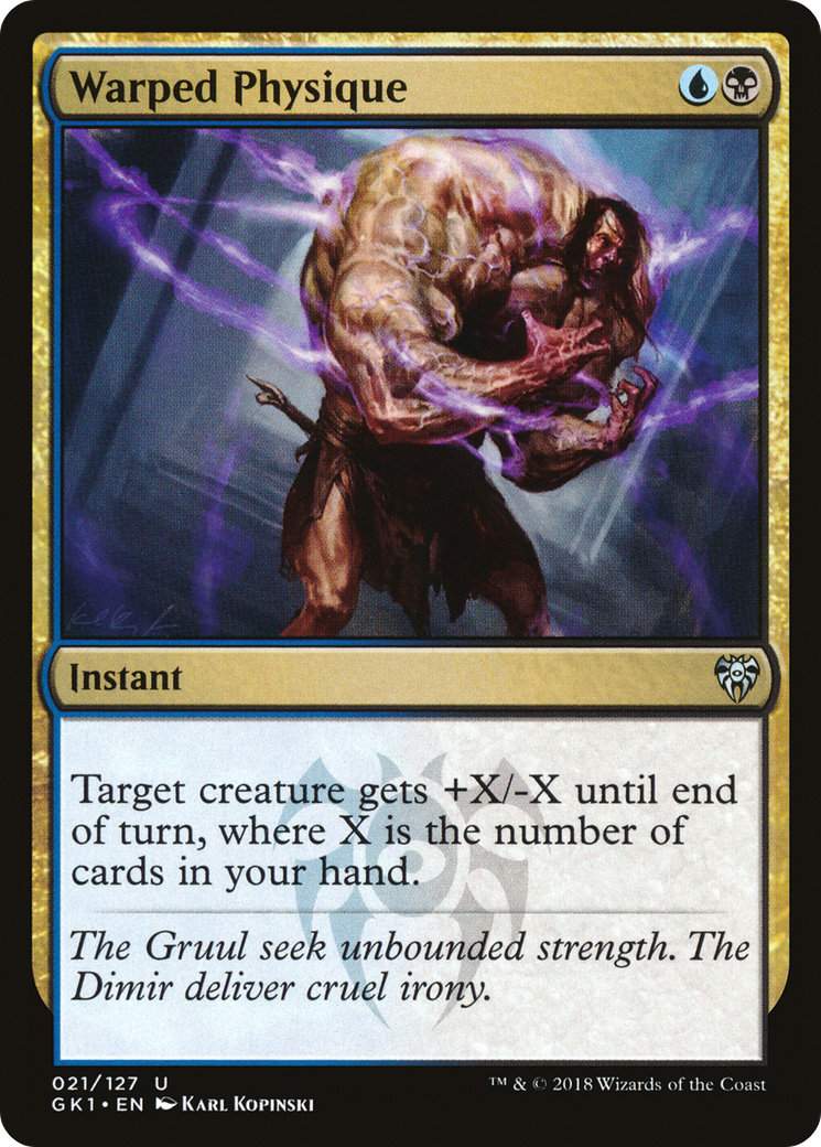 Warped Physique [GR1 - 21]