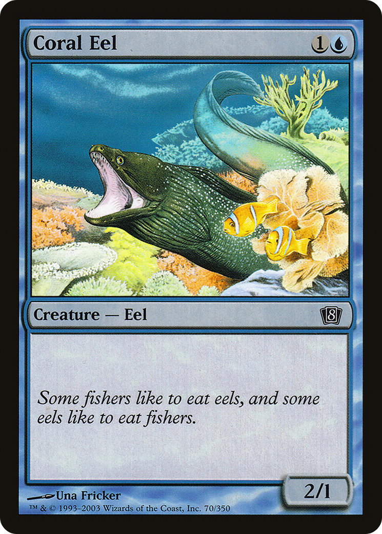 Coral Eel (8ED-070) - 8th Edition