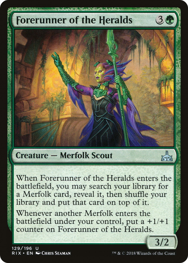 Forerunner of the Heralds [RIX - 129]
