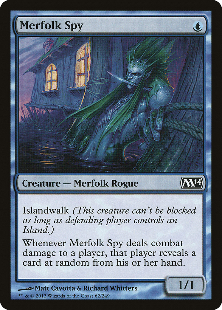 Merfolk Spy [M14 - 62]