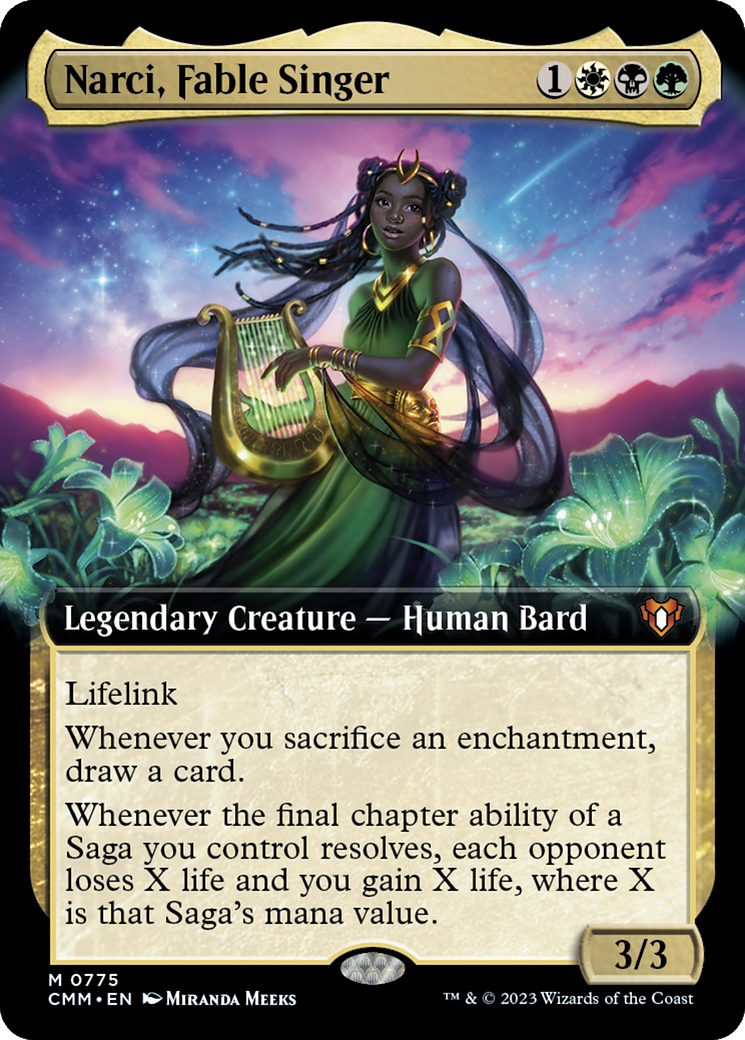 Narci, Fable Singer (Extended Art) [CMM - 775]