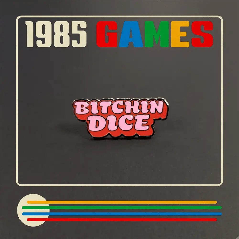 Enamel Pin - Bitchin Dice