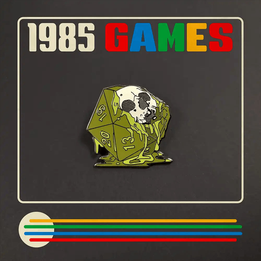 Enamel Pin - Melt Skull