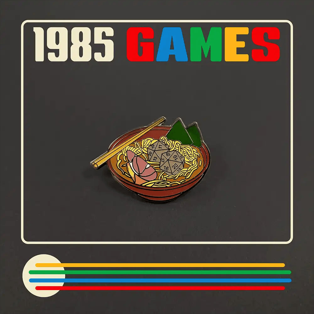 Enamel Pin - Ramen D20