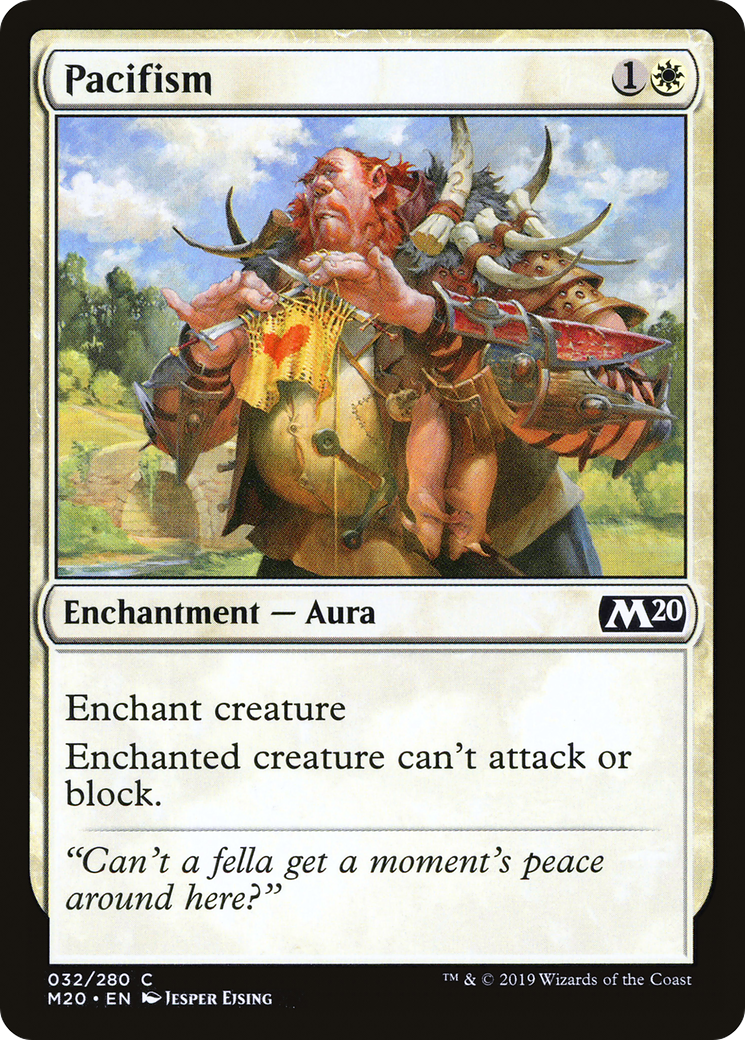 Pacifism [M20 - 32]