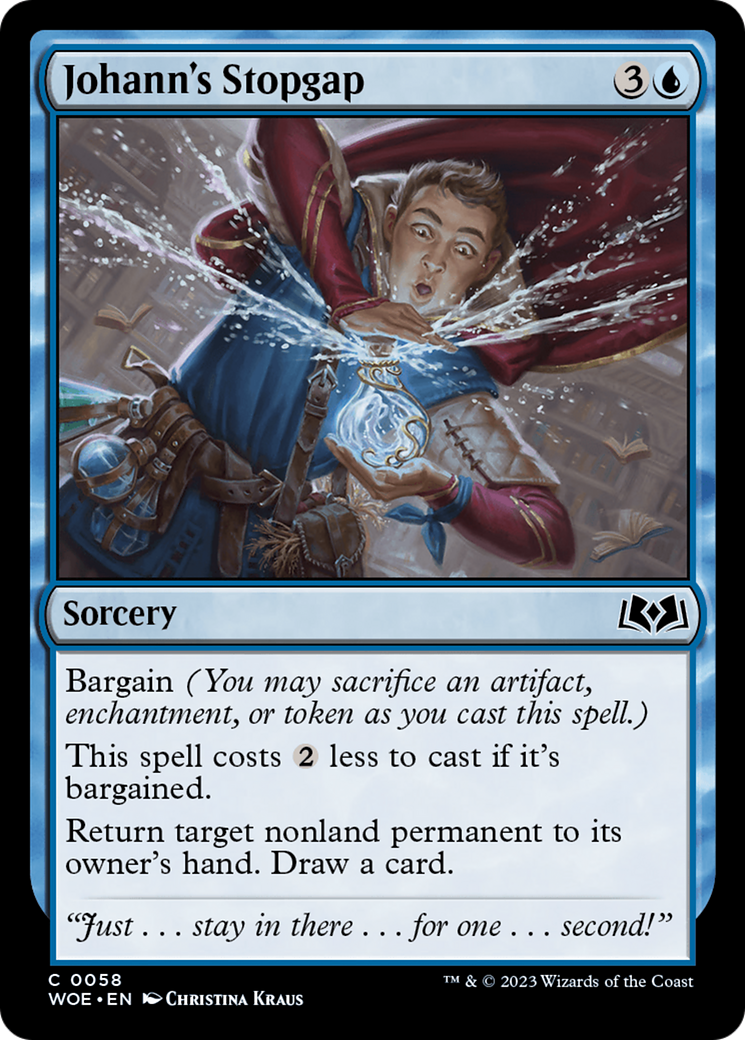 Johann's Stopgap [WOE - 58]