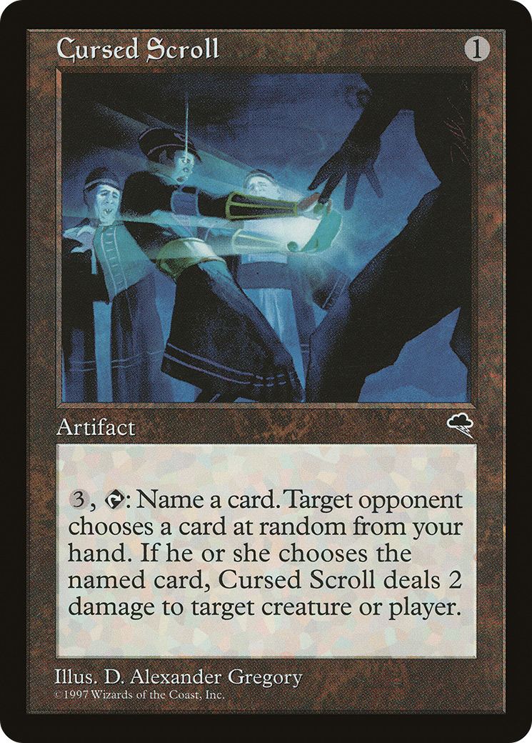 Cursed Scroll [TMP - 281]