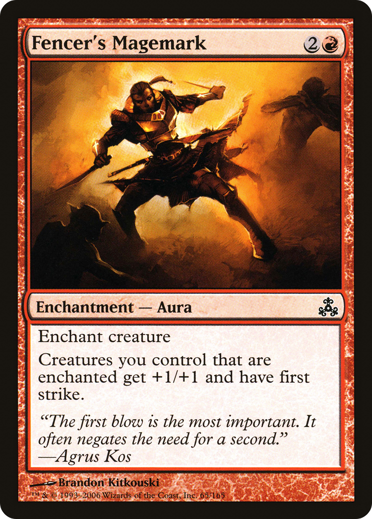 Fencer's Magemark [GPT - 65]