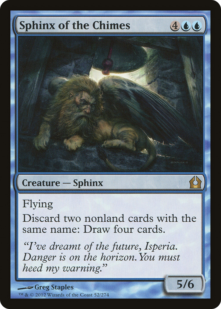 Sphinx of the Chimes [RTR - 52]