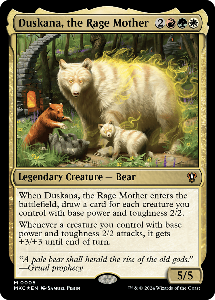 Duskana, the Rage Mother [MKC - 5]