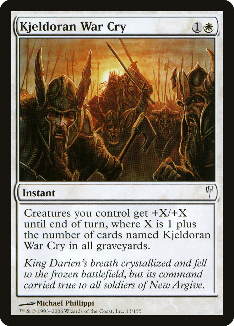 Kjeldoran War Cry [CSP - 13]