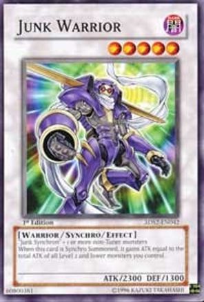 Junk Warrior (5DS2-EN042) - 5D's Starter Deck 2009 Unlimited