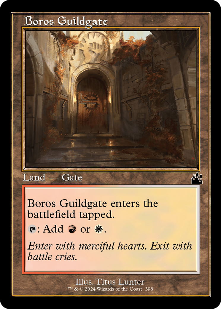 Boros Guildgate (Retro Frame) [RVR - 398]