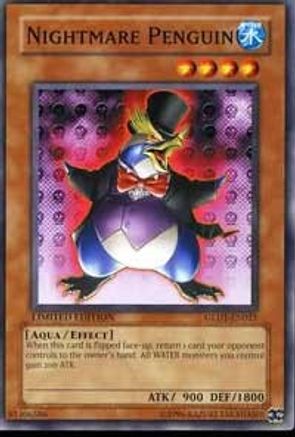 Nightmare Penguin (GLD1-EN021) - Gold Series 2008 Limited