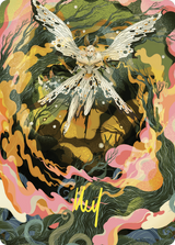 Greater Auramancy // Greater Auramancy (AWOE-061) - Wilds of Eldraine Art Series (Borderless) Foil