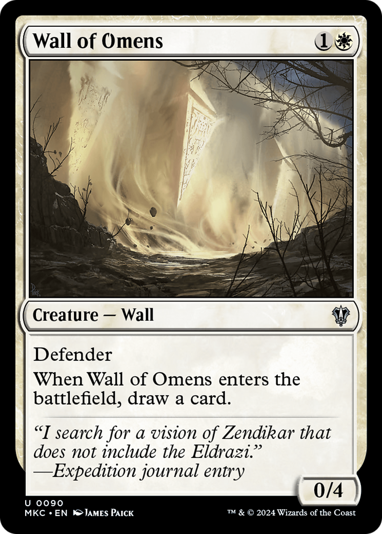 Wall of Omens [MKC - 90]
