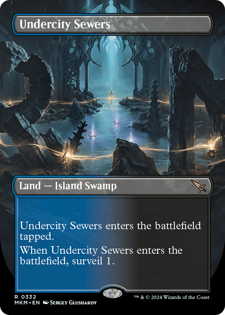Undercity Sewers (Borderless) [MKM - 332]