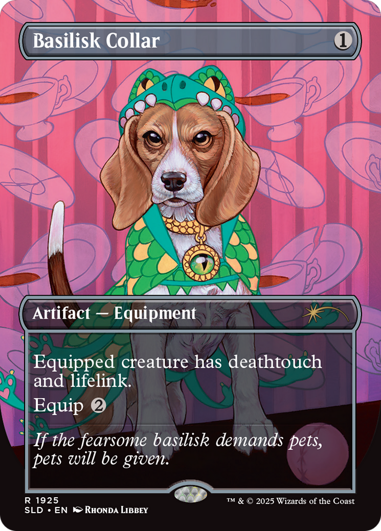 Basilisk Collar (SLD-1925) - Secret Lair Drop (Borderless)