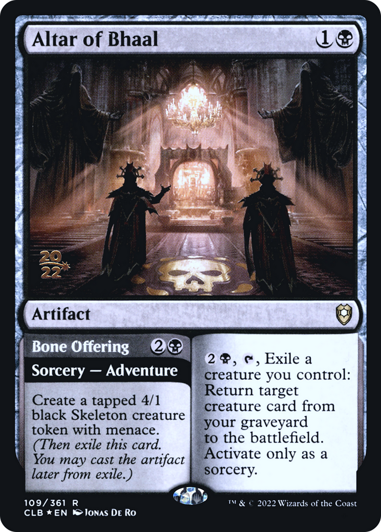 Altar of Bhaal [PRE - 109]