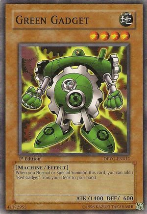 Green Gadget (DPYG-EN012) - Duelist Pack: Yugi 1st Edition