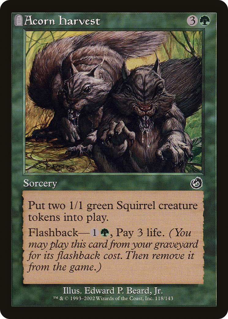 Acorn Harvest [TOR - 118]