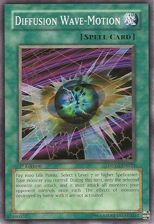 Diffusion Wave-Motion (DPYG-EN023) - Duelist Pack: Yugi Unlimited