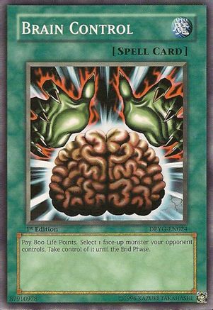 Brain Control (DPYG-EN024) - Duelist Pack: Yugi 1st Edition