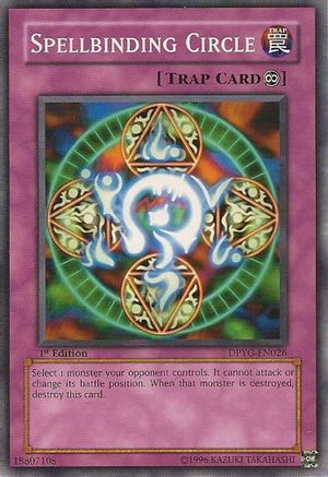 Spellbinding Circle (DPYG-EN026) - Duelist Pack: Yugi 1st Edition