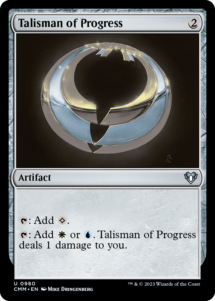 Talisman of Progress [CMM - 980]