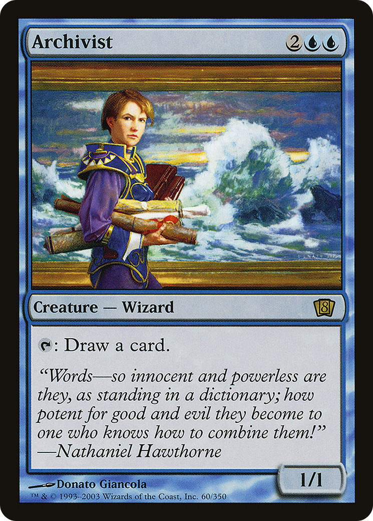 Archivist (8ED-060) - 8th Edition Foil